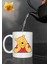 Winnie The Pooh Temalı Sevimli Eğlenceli Özel Tasarım Baskılı Kupa Bardak 2