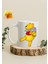 Winnie The Pooh Temalı Sevimli Eğlenceli Özel Tasarım Baskılı Kupa Bardak 1