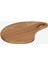 Gia Ahşap Oval Sunumluk ve Et Kesme Tahtası 2