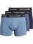 Erkek Solid 3 Lü Paket Boxer 3
