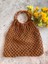 Makrome File Çanta, Alışveriş Çantası, Plaj Çantası, Macrame Tote Bag, Green, Pink,orange, Pembe 1
