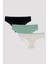 Floral Çiçek Desenli 3lü Cover Çok Renkli Slip Külot 1