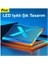 LED Işıklı Ultra Sessiz 6 Adet Soğutma Fanlı Laptop Soğutucu Yükseklik Ayarlı Laptop Standı 3