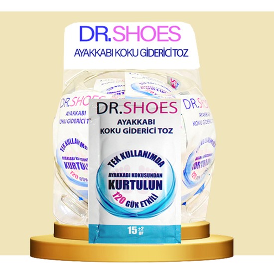 Dr. Shoes 5 Adet Ayakkabı Koku Giderici Toz 120 Gün Etkili