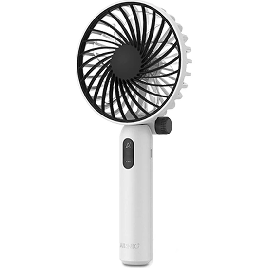 Spigen Airnic Mini Fan USB Katlanabilir Taşınabilir & Masaüstü Sessiz Soğutucu (12 Saate Varan Çalışma Süresi) A901 White - 000HP26294