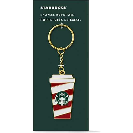 Starbucks® Soğuk Içecek Bardağı Tasarımlı Anahtarlık - 11147387