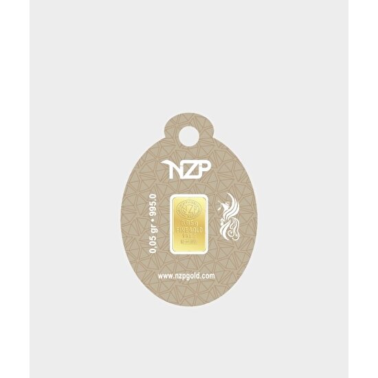 NZP Gold 0.05 Gram 24 Ayar Altın