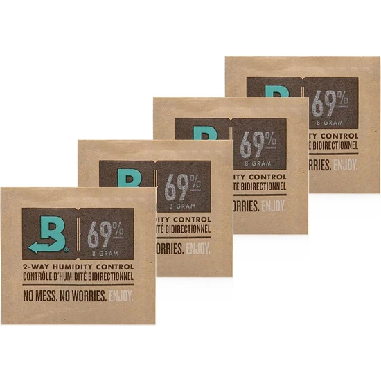 Boveda %69 8gr kapalı Paket Puro Nemlendirici 4'lü Paket