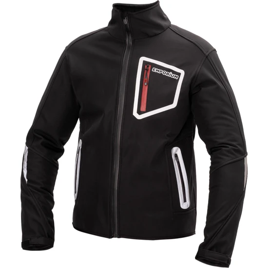 Gt Softshell Motorcu Montu Siyah