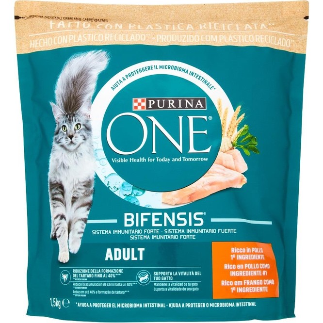 Purina One Yetişkin Kedi Maması 1.5 kg Tavuk Etli Premium Kalite ile Sağlıklı Beslenme