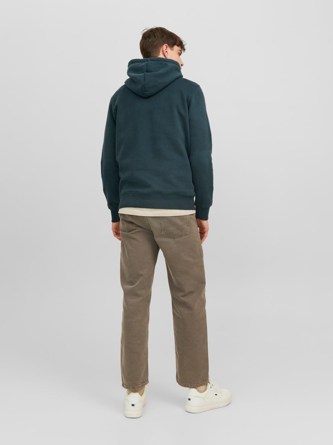 Jack & Jones Jordalston Brandıng Sweat Hood görsel 3