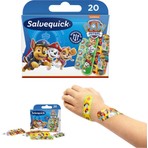Salvelox Paw Patrol Yara Bandı 20'li Su Geçirmez Nefes Alabilir Özellikli Çocuklar İçin