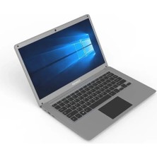Hometech Alfa 430C Silver Intel Celeron 128GB SSD 14.1" Windows 10 Home Taşınabilir Bilgisayar