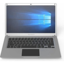 Hometech Alfa 430C Silver Intel Celeron 128GB SSD 14.1" Windows 10 Home Taşınabilir Bilgisayar