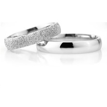 Gümüşcüm Bombeli Bayan Gümüş Alyans Modeli Alyans Nişan ve Söz Yüzüğü