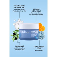 Olalab Yaşlanma Karşıtı Yenileyici Nemlendirici Retinol Gece Yüz Kremi 50 ml Night Restore