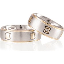 Gümüşcüm Kale Gümüş Alyans Modeli Bayan Alyans