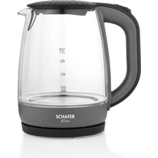 Schafer Klar Elektrikli Su Isıtıcı (Kettle)-Gri