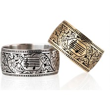 Gümüşcüm Motifli Melodi Modeli Isimli Bayan Gümüş Alyans