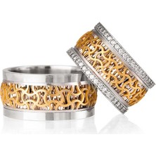 Gümüşcüm Nova Modeli Bayan Gümüş Alyans