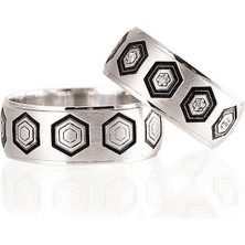 Gümüşcüm Pedro Modeli Bayan Gümüş Alyans