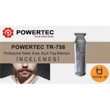 Powertec TR758 Traş Makinası