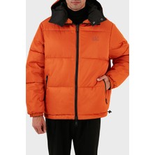 Armani Exchange Logolu Çıkarılabilir Kapüşonlu Çift Taraflı Erkek Mont 6RZB16 ZNJ7Z 52AJ