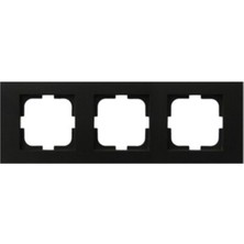 Ovivo Grano Siyah Üçlü Çerçeve