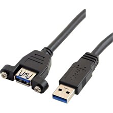 U3-035 Cy USB 3.0 A Erkek - Dişi Uzatma Kablosu 0.8m (Yurt Dışından)
