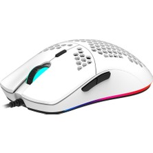 AJ390 USB Kablolu Oyun Mouse - Siyah (Yurt Dışından)