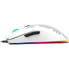 AJ390 USB Kablolu Oyun Mouse - Siyah (Yurt Dışından)