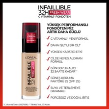 L'Oréal Paris Loreal Paris Infaillible Fondöten 125 Natural Rose