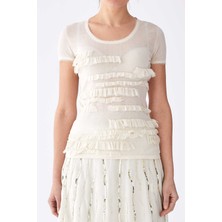 ROMAN Kısa Kollu Triko Kemik Y1173107_019