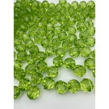 Hedef Bijuteri 18MM Açık Yeşil Renk Petek Model Akrilik Boncuk,takı,çanta Yapım , Hobi Boncuğu (100GR,~34 Adet)