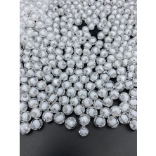 Hedef Bijuteri 12MM Içi Boncuklu Şeffaf Akrilik Petek Model Boncuk,takı,çanta Yapım Boncuğu (100GR,~150 Adet)