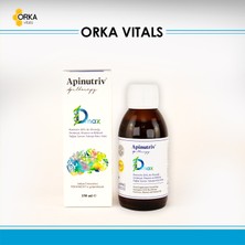 Apinutriv D-max 150 ml Koenzim Q10, Arı Ekmeği, Zerdeçal, Vitamin Bitkisel Yağlar Içeren Takviye Edici Gıda