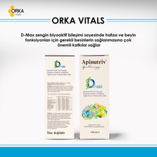 Apinutriv D-max 150 ml Koenzim Q10, Arı Ekmeği, Zerdeçal, Vitamin Bitkisel Yağlar Içeren Takviye Edici Gıda