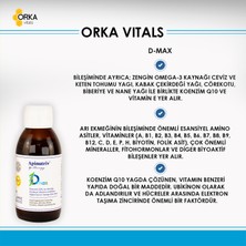 Apinutriv D-max 150 ml Koenzim Q10, Arı Ekmeği, Zerdeçal, Vitamin Bitkisel Yağlar Içeren Takviye Edici Gıda