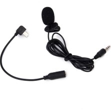 Averantis Flameer 3.5mm Mini Klipsli Mikrofon Mic Motosiklet Bisiklet Gopro Hero3 / 3 + / 4 (Yurt Dışından)