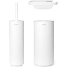 Brabantia Mındset Fresh Whıte 3 Parça Tuvalet Aksesuarı Seti