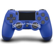 İstanbul Teknoloji DS4 Gamepad Wirelles V2 Yeni Nesil Kol - PC, Notebook, Smart TV, Telefon Uyumlu