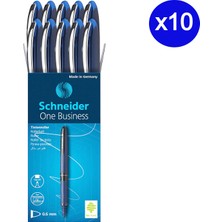 Schneider One Business 0.6 Imza Kalemi Mavi 10'lu 10 Kutu