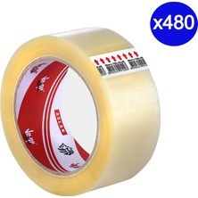 Vege Koli Bandı 45X100 Şeffaf Aslan 480 Adet - 10 Koli
