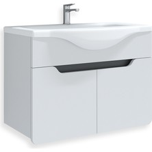 Teta Home Meksika 55 cm Mdf Banyo Lavabolu Alt Dolap