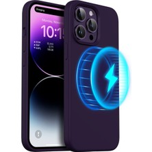 Lyche Apple İPhone 13 Pro Uyumlu Kılıf, Magsafe Özellikli + İçi Kadife Lüx Premium Kalite Kılıf.