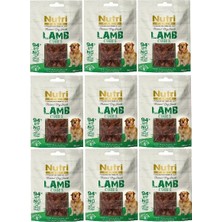 Nutri Canin Lamb Cubes Tahılsız Kuzu Küpleri Köpek Ödülü 80GR 9 Adet
