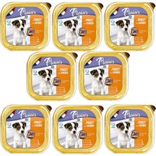 Plaisir Pate Ezme 8 Adet Tavuklu Yavru Köpek Konserve Maması 150 gr Puppy