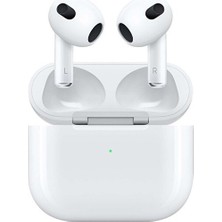 Melfshop Airpods 3. Nesil Silikonsuz Bluetooth Kulaklık  + 1 Adet Usb Lamba