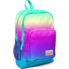 Coral High Kids Renk Geçişli Dört Bölmeli Okul Sırt Çantası