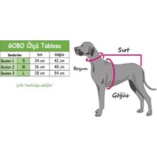 Gobo Mavi Papyonlu Çizgili Erkek Kedi Köpek Kıyafeti Elbisesi